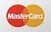 Mastercard logo with overlapping circles.